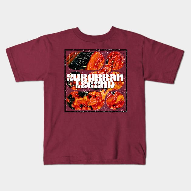 Suburban Legend Fire Kids T-Shirt by casualteesinc